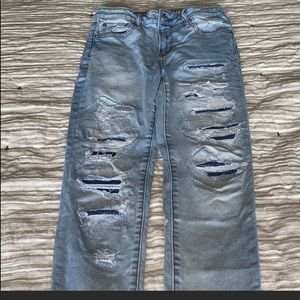 American Eagle High Rose Jegging Size 8